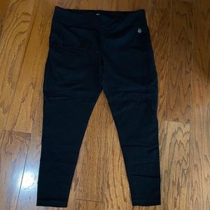 Black leggings, size 2X
